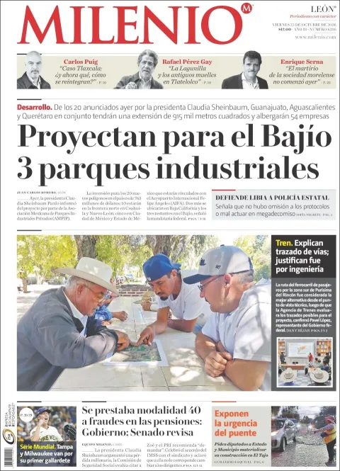Portada de Milenio León