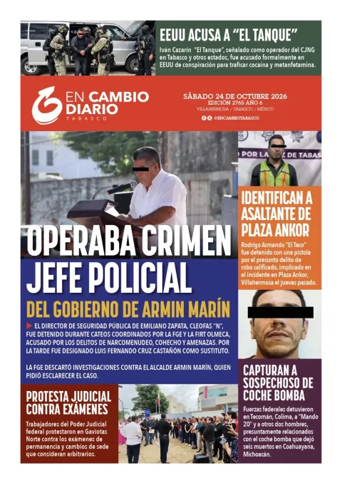 Portada de En Cambio - Tabasco (Contraportada)