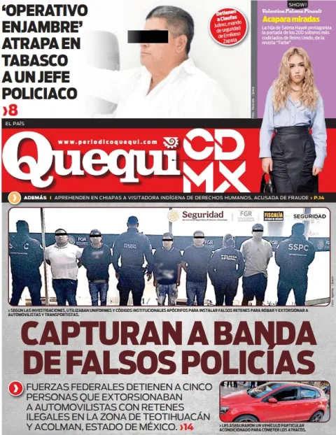 Portada de Quequi CDMX (Contraportada)