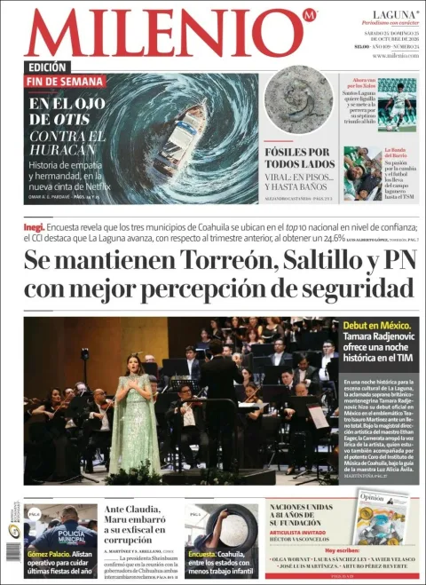 Portada de Milenio Laguna