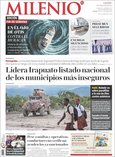 Portada de Milenio León
