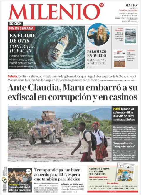 Portada de Milenio