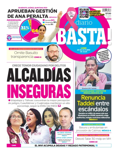 Portada de Basta! (Portada)
