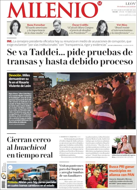 Portada de Milenio León