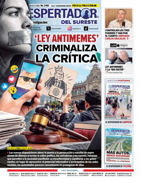 Portada de El Despertador de Quintana Roo