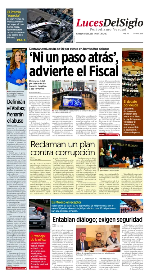 Portada de Luces del Siglo
