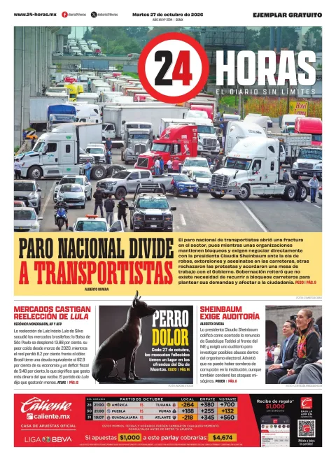Portada de 24 Horas