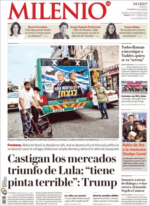Portada de Milenio