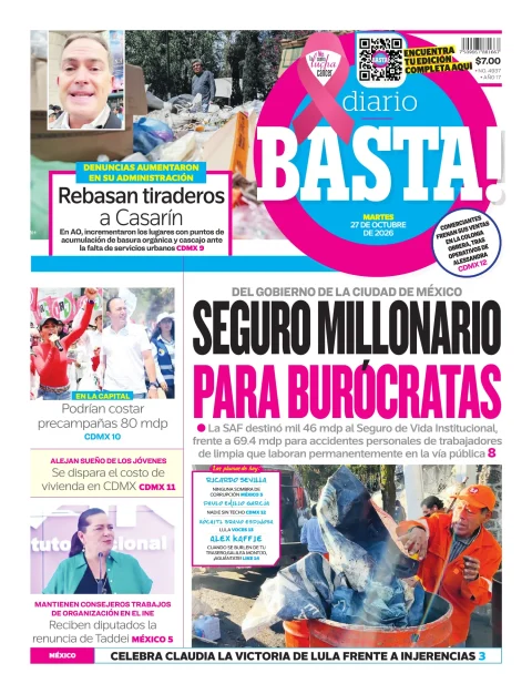 Portada de Basta! (Portada)
