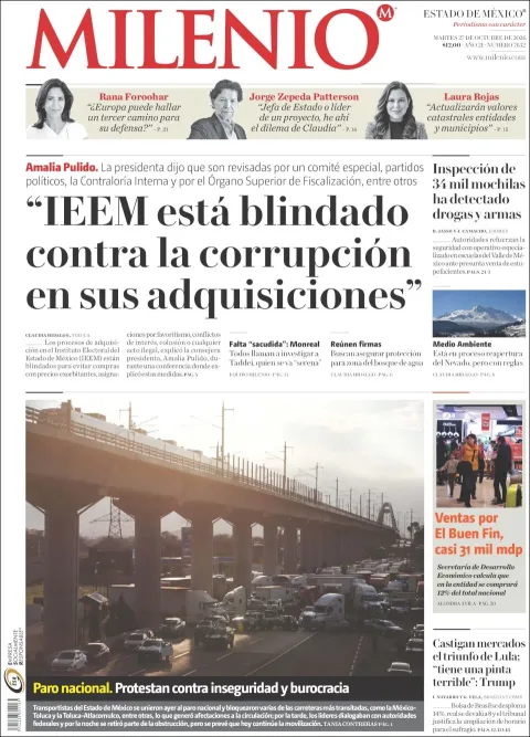 Portada de Milenio Edo de México