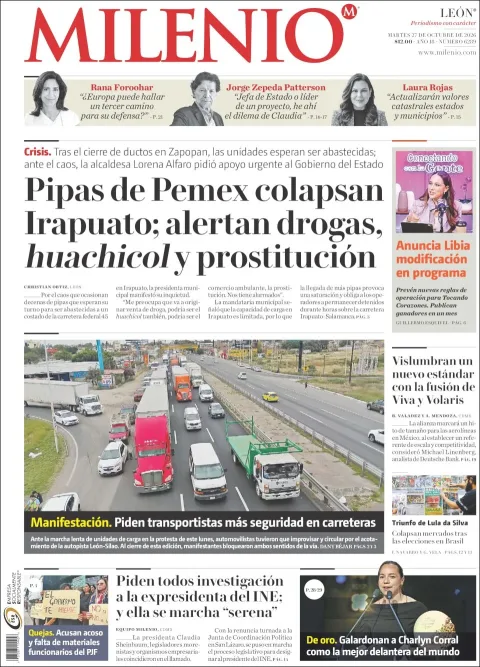 Portada de Milenio León