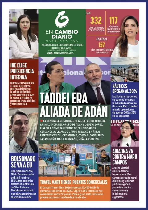 Portada de En Cambio - Quintana Roo (Contraportada)