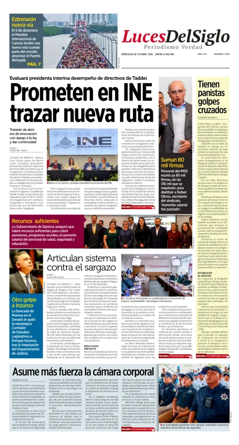 Portada de Luces del Siglo