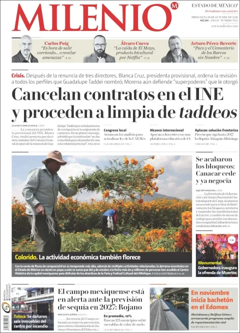 Portada de Milenio Edo de México