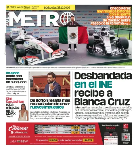 Portada de Publimetro Nacional