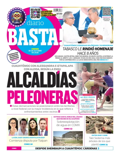 Portada de Basta! (Portada)