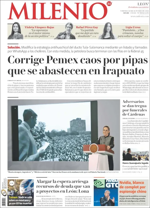 Portada de Milenio León