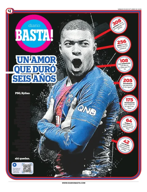 Portada de Basta! (Contraportada)