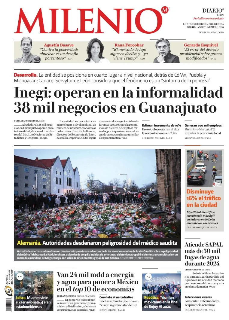 Portada de Milenio León