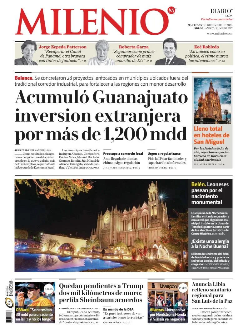 Portada de Milenio León