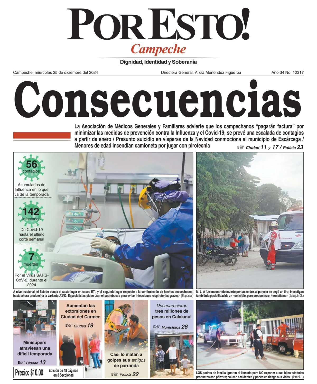 Portada de Por Esto (campeche)
