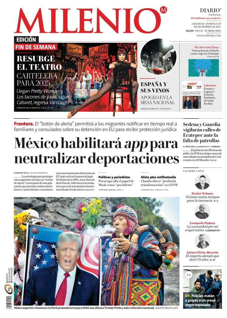 Portada de Milenio