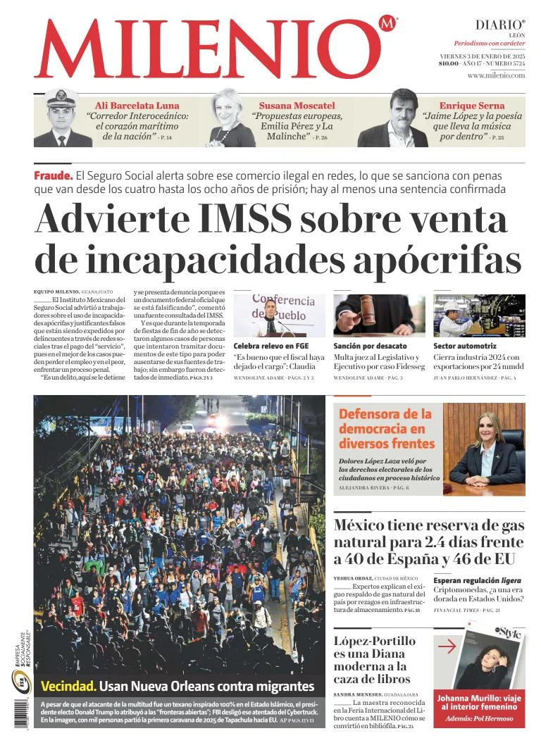 Portada de Milenio León