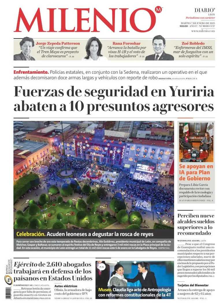 Portada de Milenio León