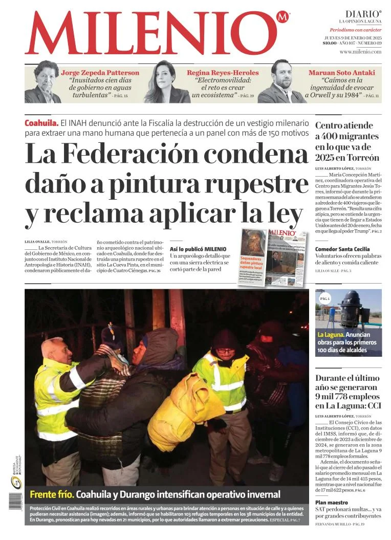Portada de Milenio Laguna
