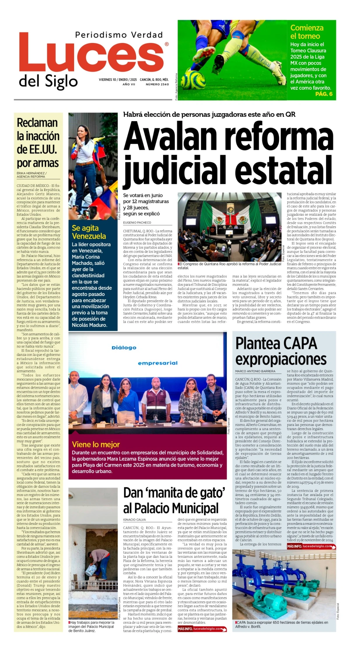 Portada de Luces del Siglo