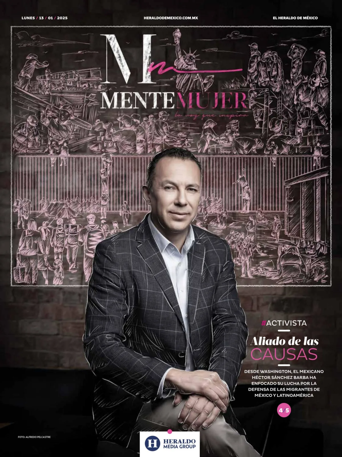 Portada de El Heraldo de Mexico