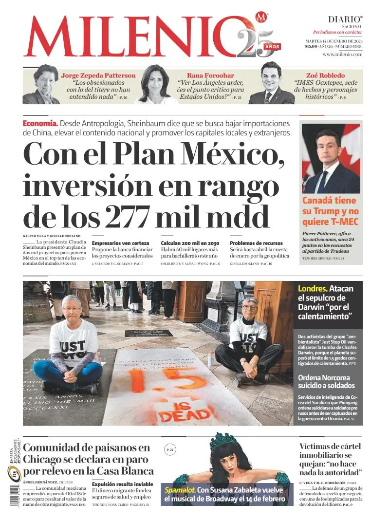 Portada de Milenio