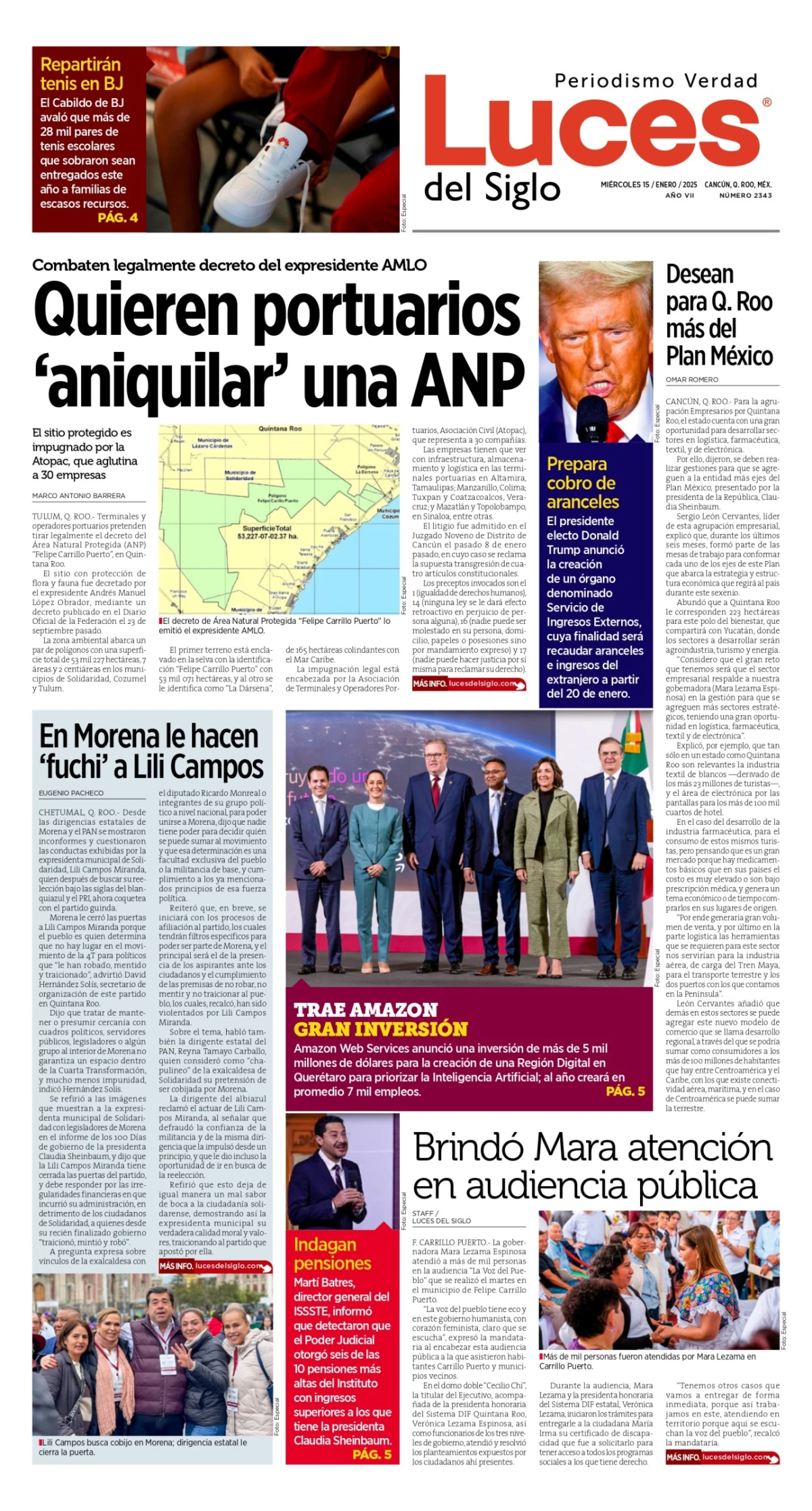 Portada de Luces del Siglo
