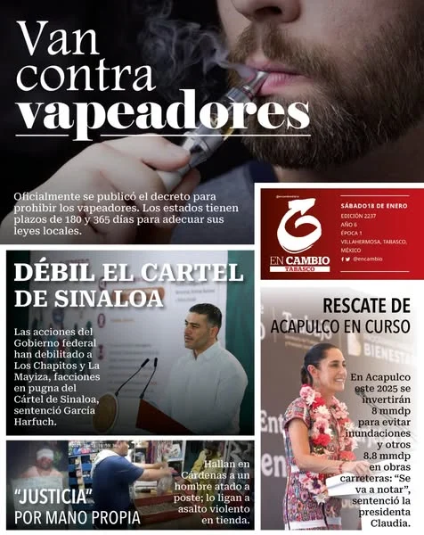 Portada de En Cambio - Tabasco (contraportada)