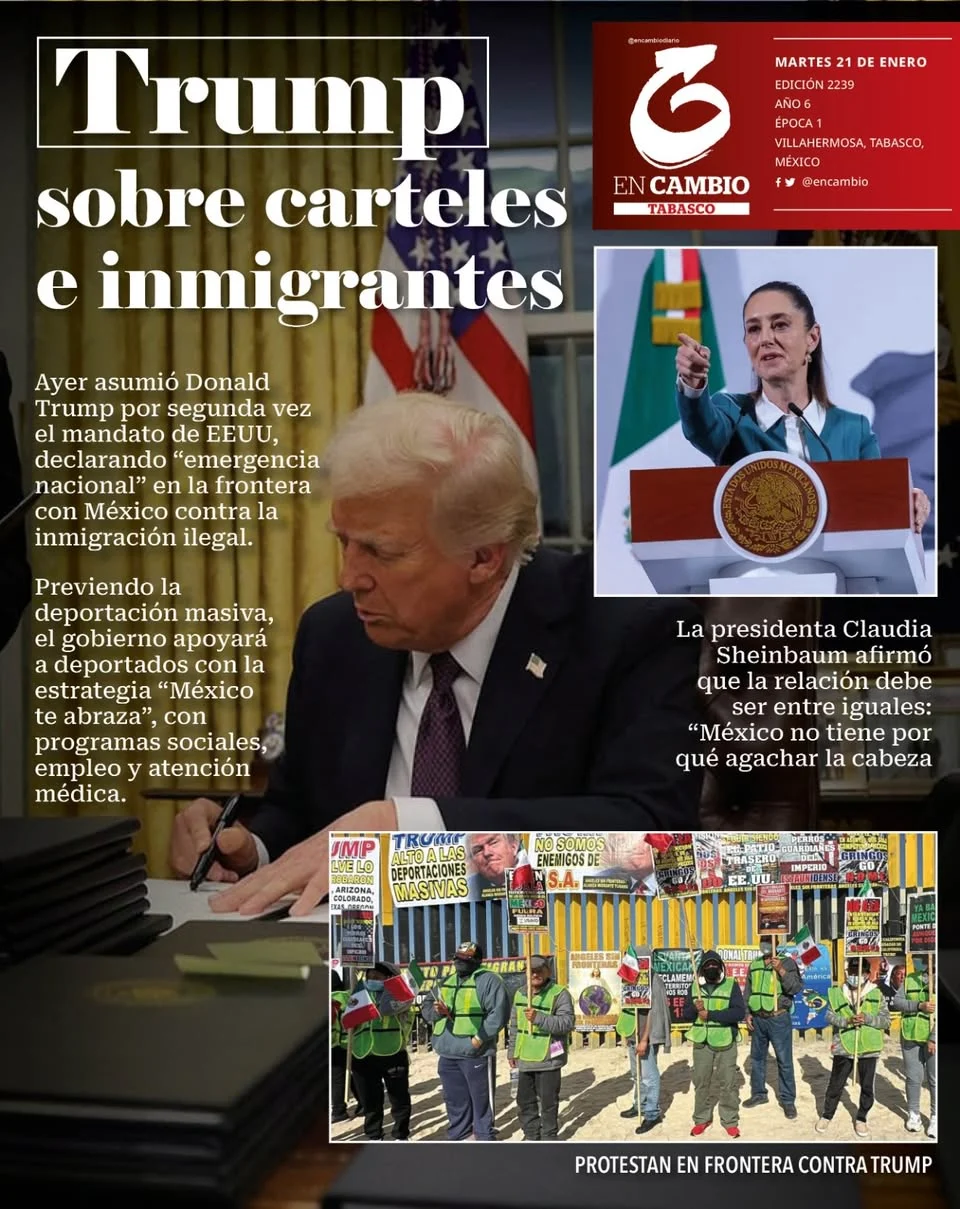 Portada de En Cambio - Tabasco