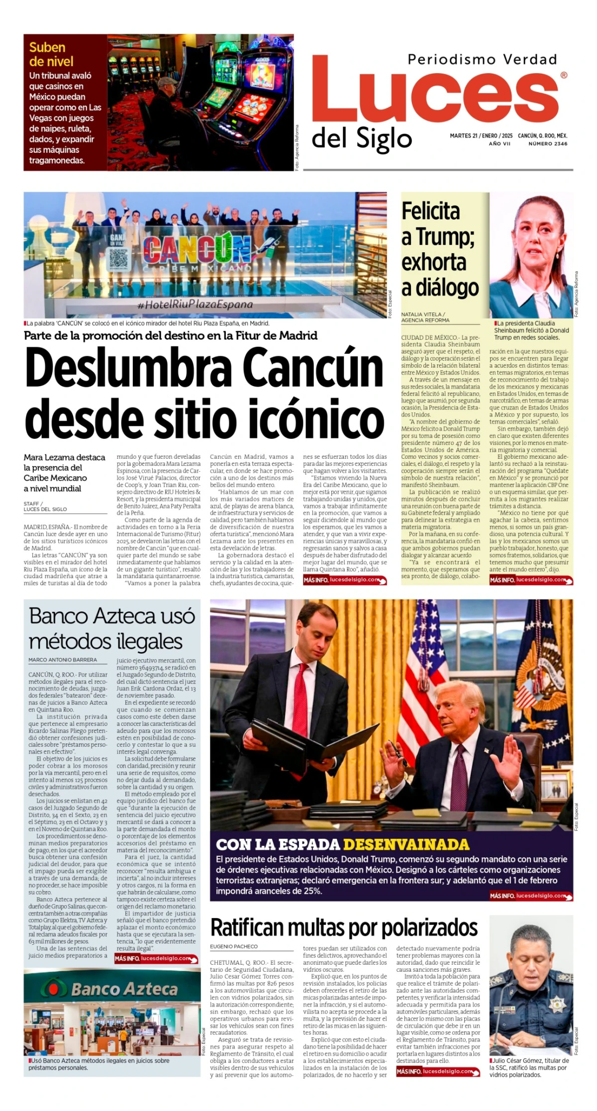 Portada de Luces del Siglo