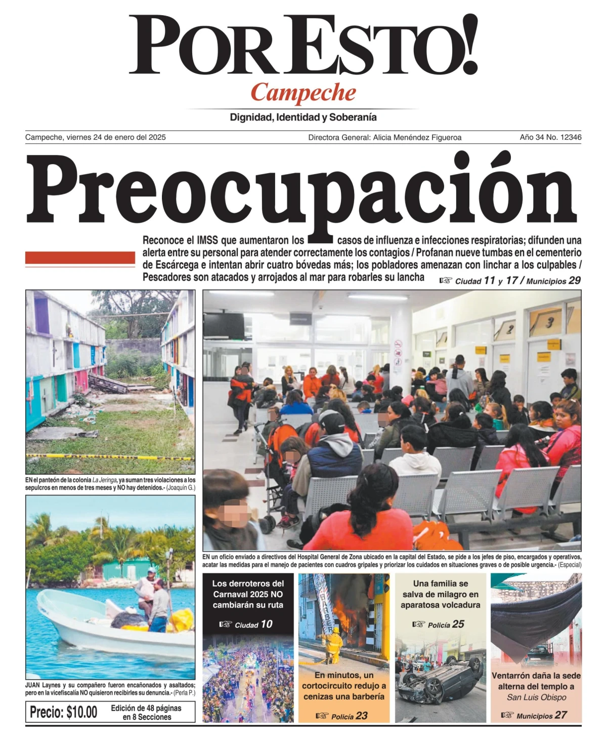 Portada de Por Esto (campeche)