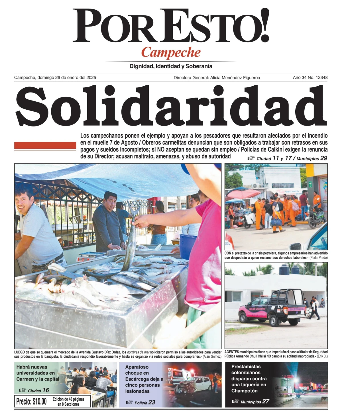Portada de Por Esto (campeche)