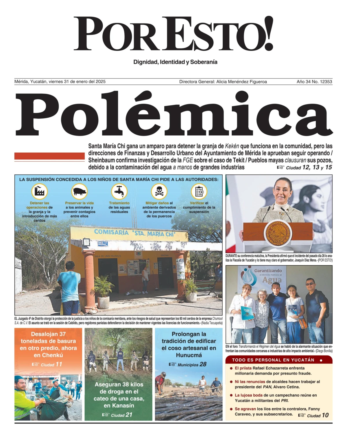 Portada de Por Esto (merida, Yucatan)