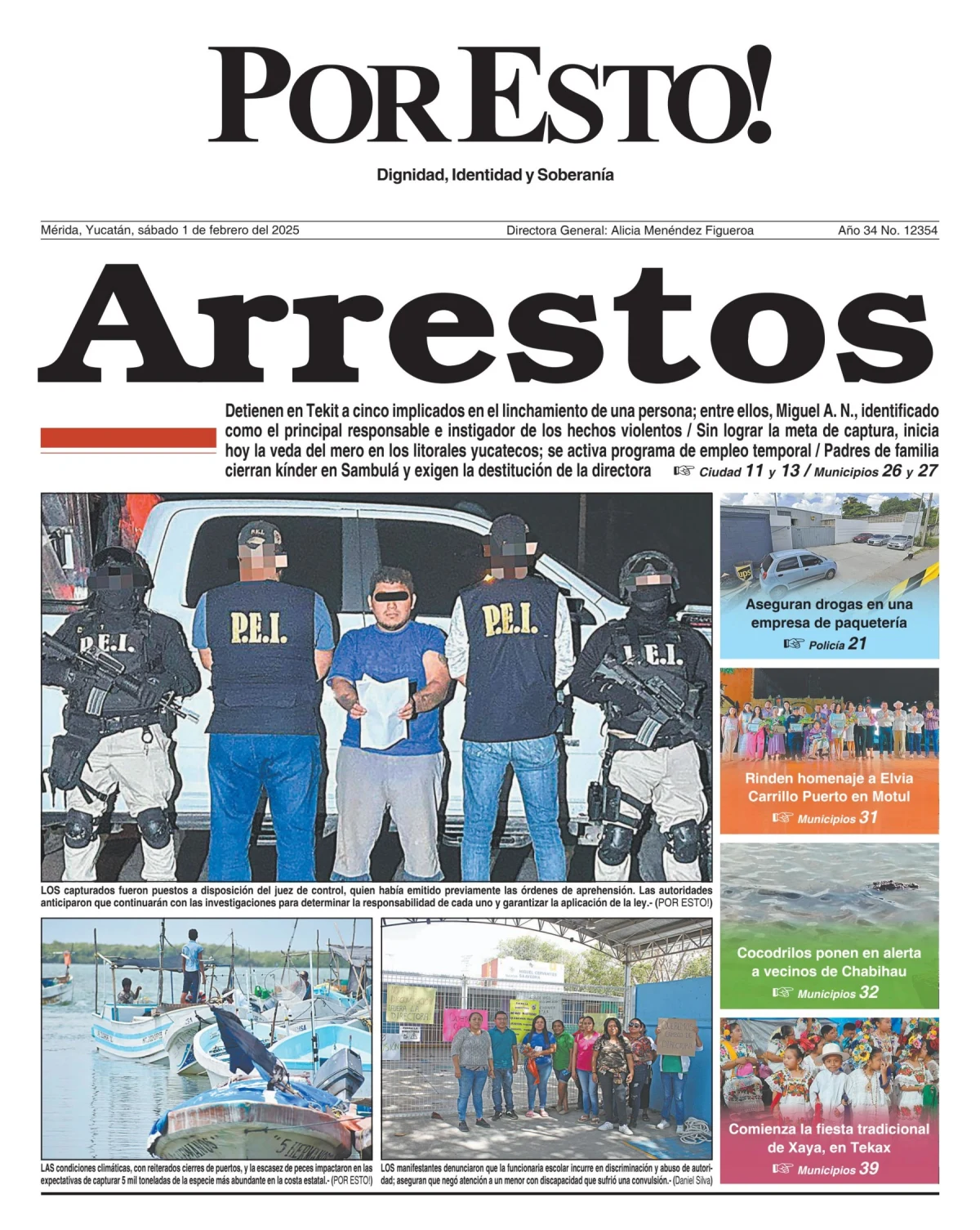 Portada de Por Esto (merida, Yucatan)