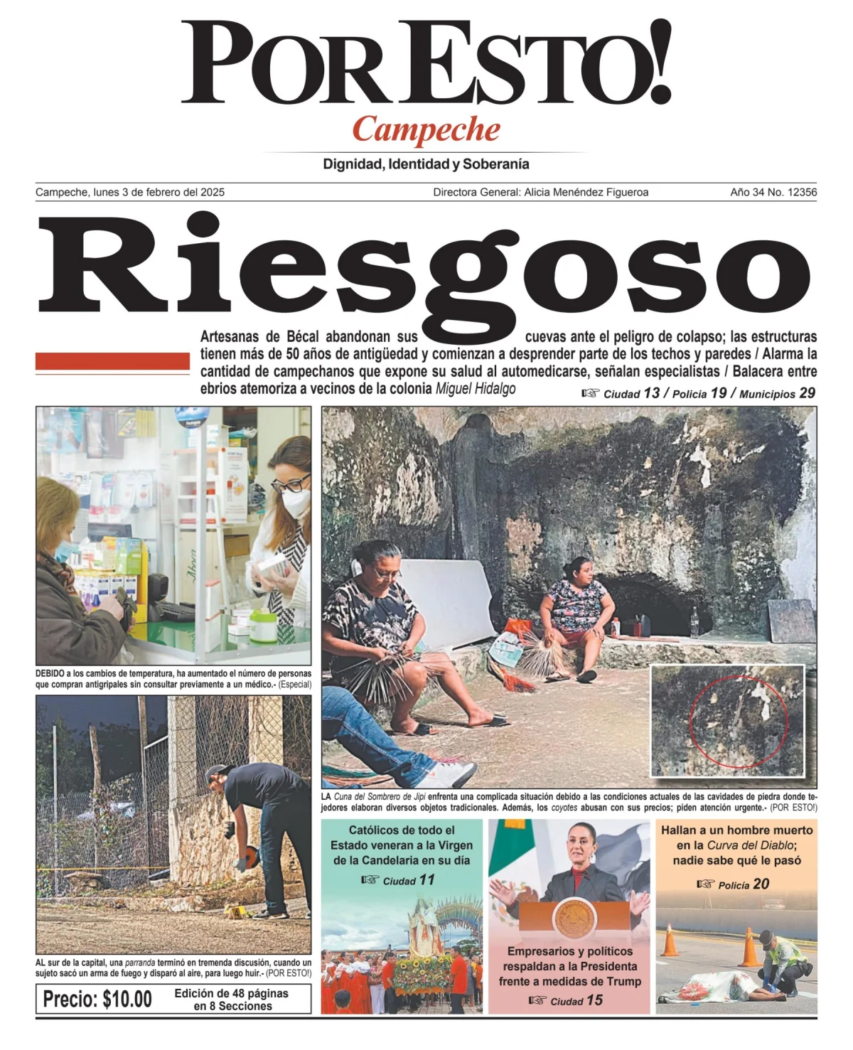 Portada de Por Esto (campeche)