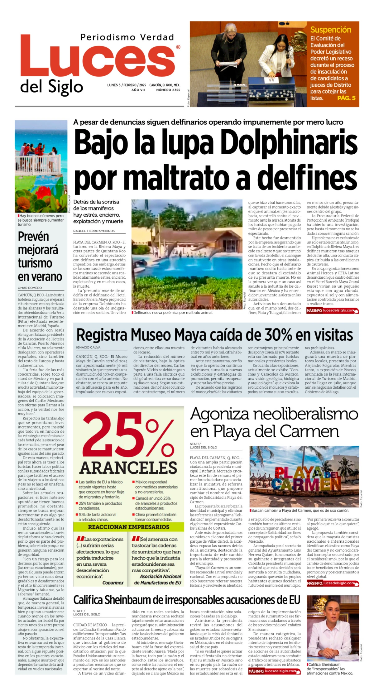 Portada de Luces del Siglo