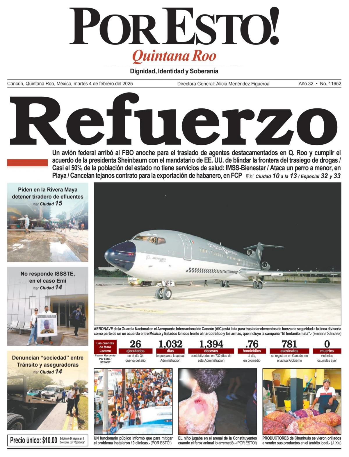 Portada de Por Esto (quintana Roo Cancun)