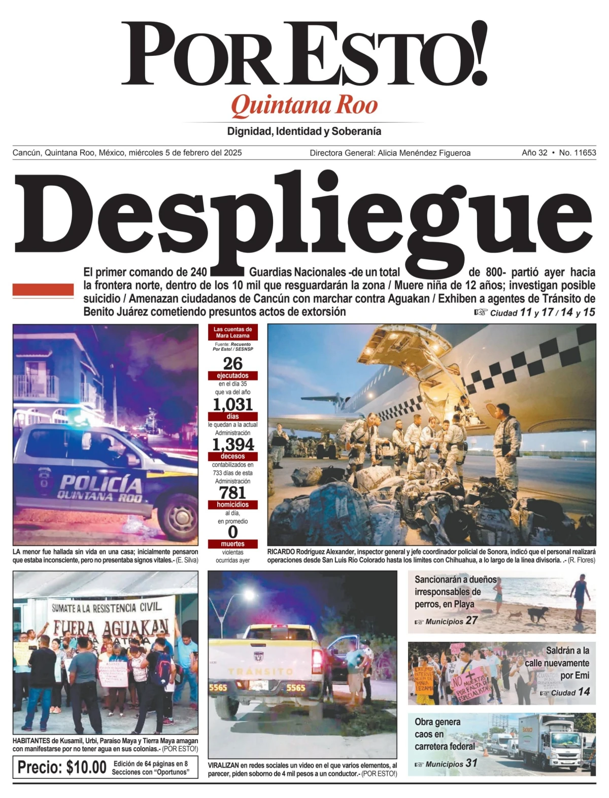 Portada de Por Esto (quintana Roo Cancun)