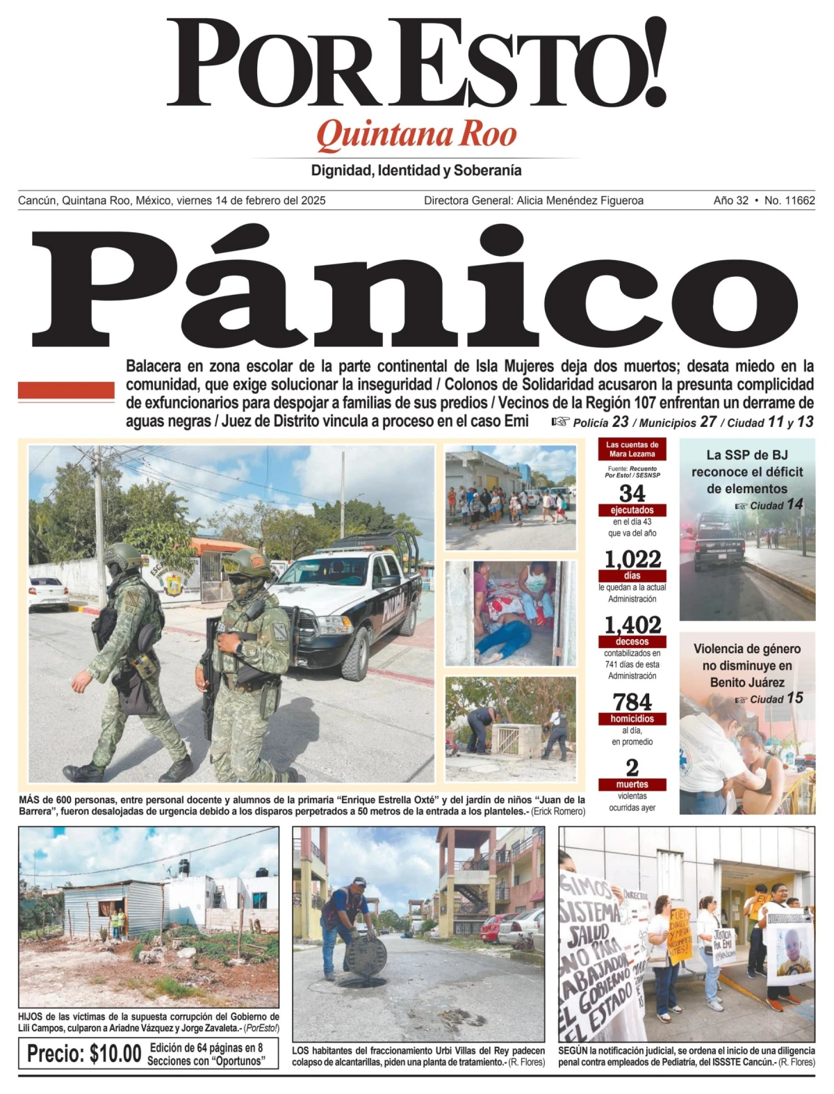 Portada de Por Esto (quintana Roo Cancun)
