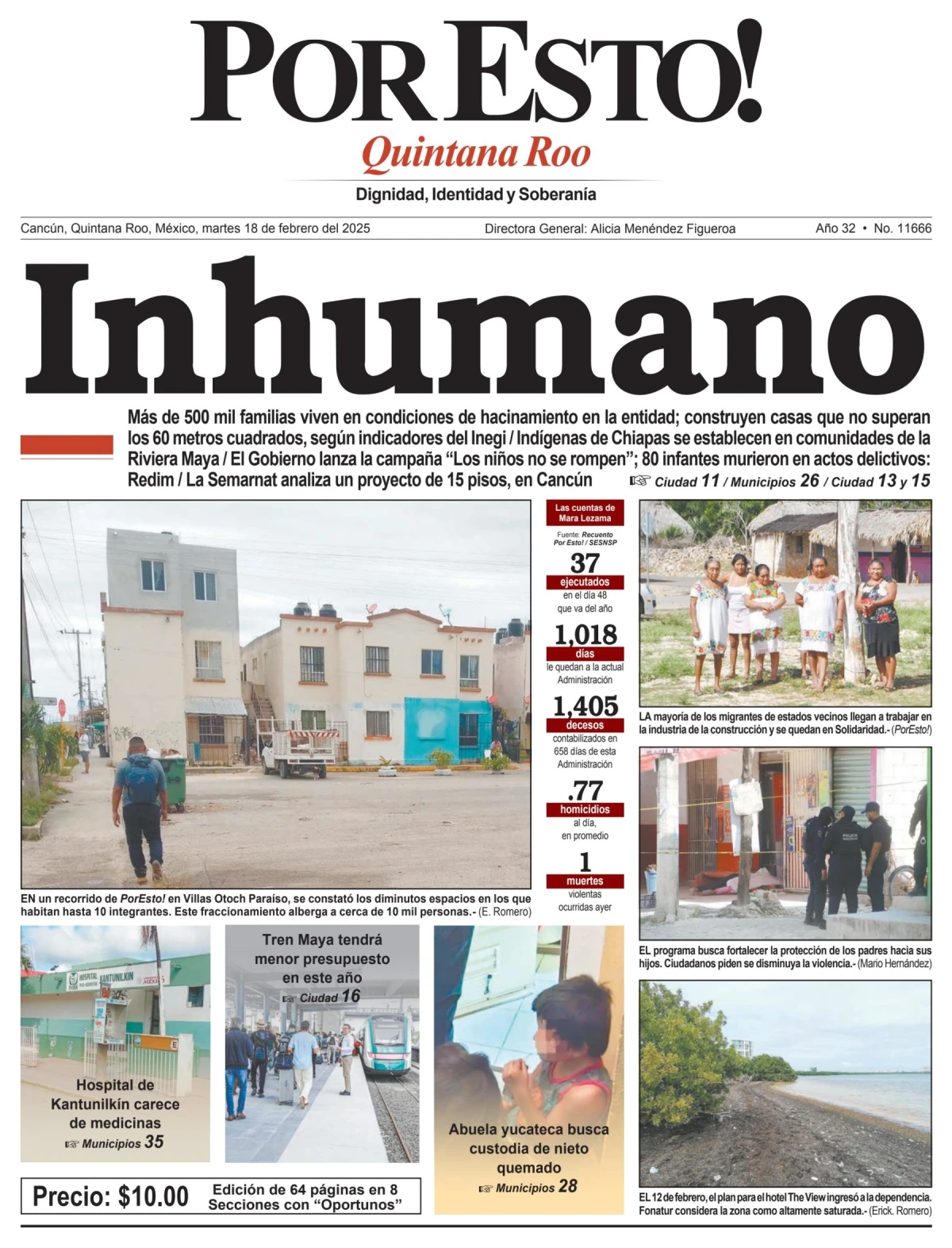 Portada de Por Esto (quintana Roo Cancun)
