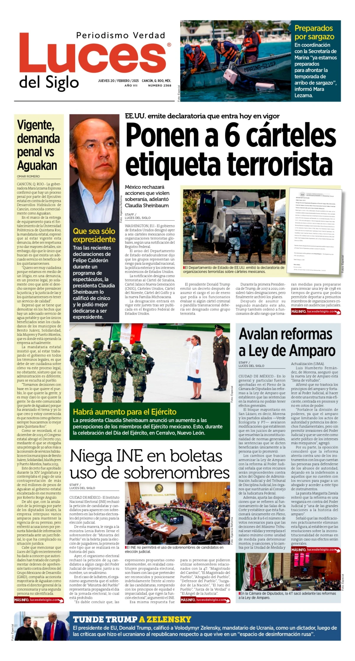 Portada de Luces del Siglo