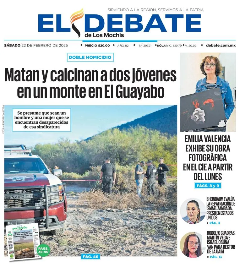 Portada de El Debate de los Mochis