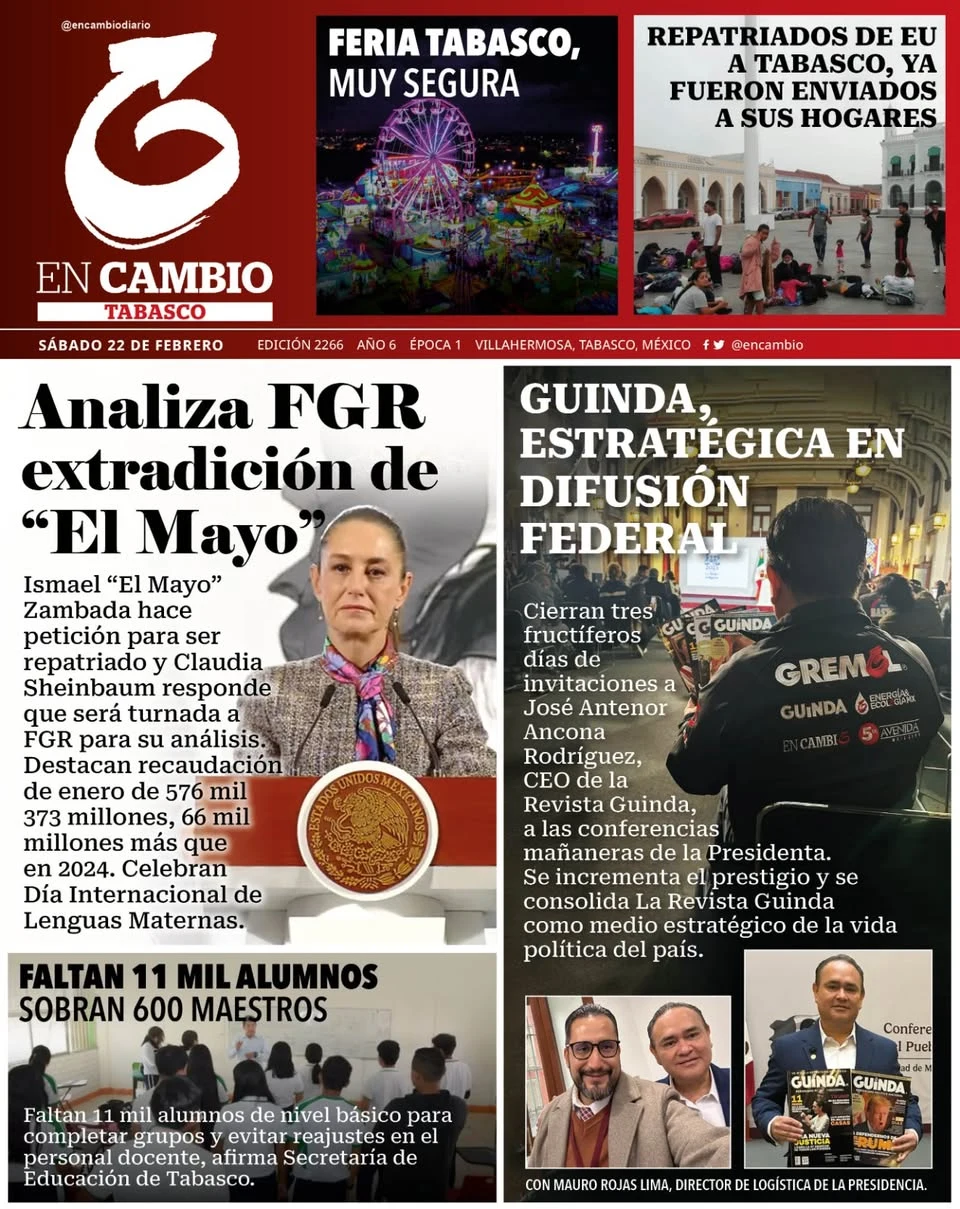 Portada de En Cambio - Tabasco (portada)