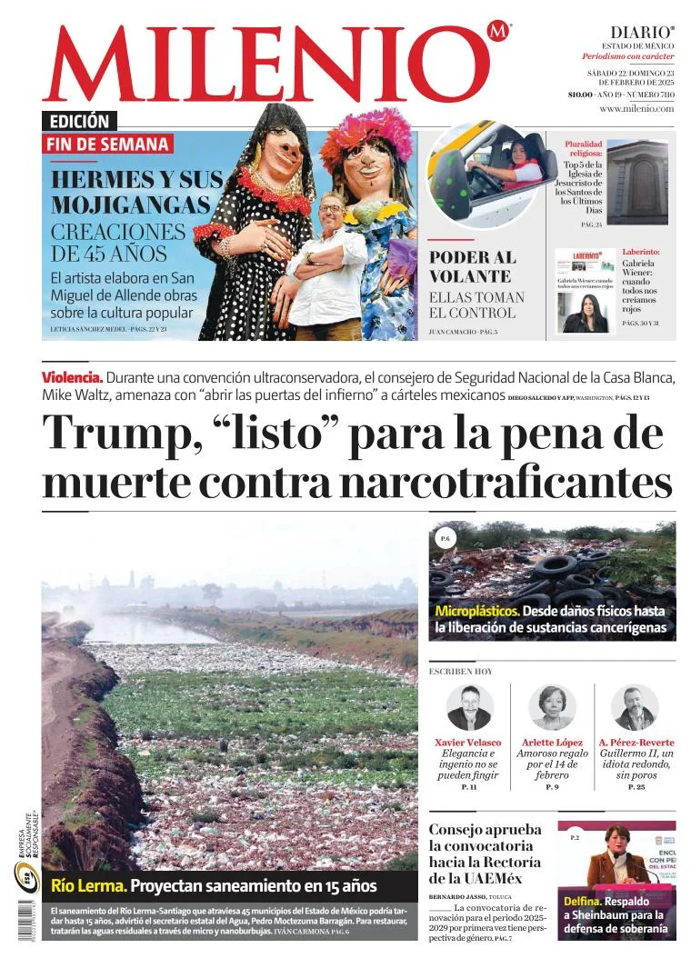 Portada de Milenio Edo de México